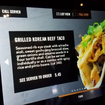 Yard House - This menu has individual taco price - Bars Near Me - Houston, Texas Yard House - This menu has individual taco price - Bars Near Me - Houston, Texas