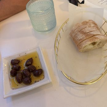 Elia Greek Tavern - Complimentary bread and olives - Mediterranean Near Me - Dallas, Texas Elia Greek Tavern - Complimentary bread and olives - Mediterranean Near Me - Dallas, Texas