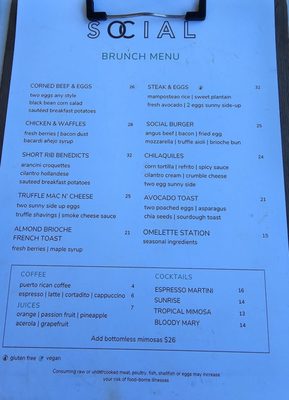 Menu photo 3 Social Restaurant San Juan, PR Menu photo 3 Social Restaurant San Juan, PR