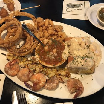 Stingray's Restaurant & Bar - Shrimp Feast - Seafood Near Me - Kenner, Louisiana