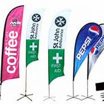 Legacy Digital Graphics - Feather Flags for any event or draw attention to your business! - Signmaking Near Me - Chula Vista, California