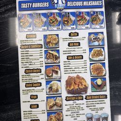 Blue Jay Burger - January 2025 menu