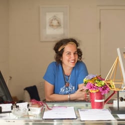 House of Aum - The artist and designer Stephanie Gooch York.