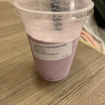 7Buddha Tea House & Desserts - Taro coconut smoothie - Desserts Near Me - Murray, Utah