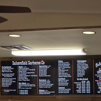 Bakersfield Barbecue Company - Menu board - Barbeque Near Me - Bakersfield, California Bakersfield Barbecue Company - Menu board - Barbeque Near Me - Bakersfield, California