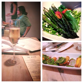 The Acorn - Bubbles, Fiddlehead and Asparagus for main. - Vegan Near Me - Vancouver, British Columbia The Acorn - Bubbles, Fiddlehead and Asparagus for main. - Vegan Near Me - Vancouver, British Columbia