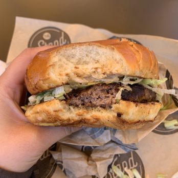 The Stand - American Classics Redefined - Stand Burger with cheese - New American Near Me - Irvine, California