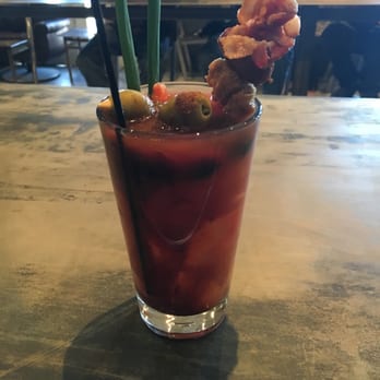 Left Turn Distillery - Bloody Mary bar. My creation ... - Mexican Near Me - Albuquerque, New Mexico