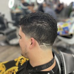 Get Faded Barbershop - My cut from Andreas keeps his station looking clean
