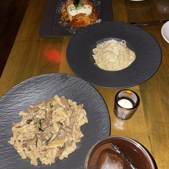 Coletta - Campanelle al Tartufo, cacio e Pepe, Chickn Parmigiana - Vegan Near Me - New York, New York Coletta - Campanelle al Tartufo, cacio e Pepe, Chickn Parmigiana - Vegan Near Me - New York, New York