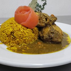 Aldeez Afribbean Restaurant - Curry Chicnken