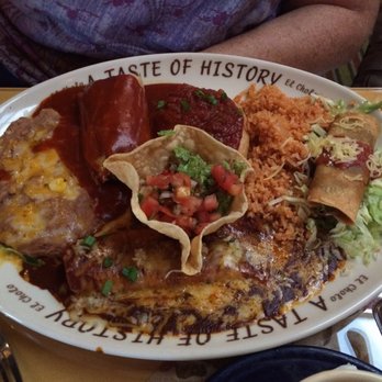 El Cholo - The very popular Taste of History plate, for good reason! - Mexican Near Me - Anaheim, California El Cholo - The very popular Taste of History plate, for good reason! - Mexican Near Me - Anaheim, California
