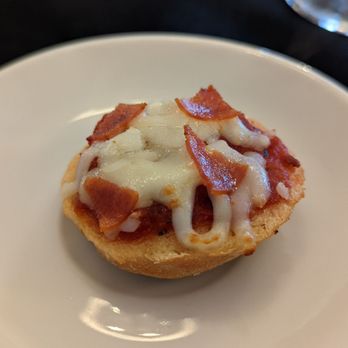 Du Jour Restaurant - Pizza bagel amuse-bouche - New American Near Me - Scottsdale, Arizona Du Jour Restaurant - Pizza bagel amuse-bouche - New American Near Me - Scottsdale, Arizona
