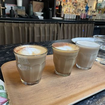 Nettare - Latte flight - Cocktail Bars Near Me - Chicago, Illinois Nettare - Latte flight - Cocktail Bars Near Me - Chicago, Illinois