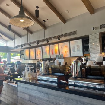 Starbucks - a view of a coffee shop counter - Coffee & Tea Near Me - Islamorada, Florida Starbucks - a view of a coffee shop counter - Coffee & Tea Near Me - Islamorada, Florida