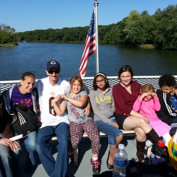 St Charles Paddlewheel Riverboats - This was the very beginning of cruise. See how everyone is smiling???? - Boating Near Me - Saint Charles, Illinois St Charles Paddlewheel Riverboats - This was the very beginning of cruise. See how everyone is smiling???? - Boating Near Me - Saint Charles, Illinois