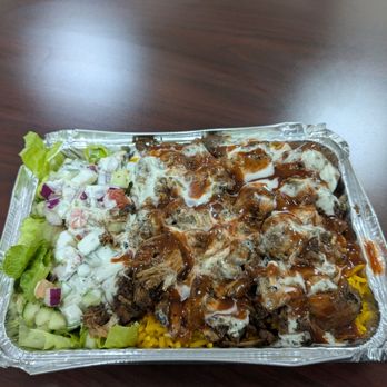 Halal Grill Bros - jerk chicken over rice - Halal Near Me - The Bronx, New York