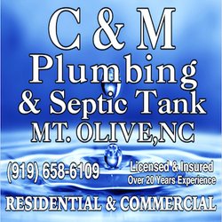 C&M Plumbing and Septic Tanks