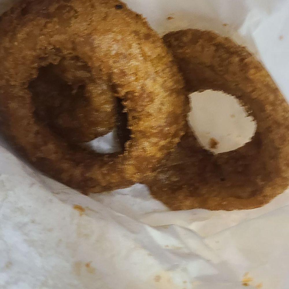 Boss Burger - A few of my onion rings - Burgers Near Me - Essex, Maryland