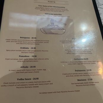 Benevento's - Menu - Italian Near Me - Boston, Massachusetts