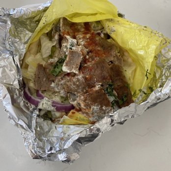 Urban Gyro - 1. Lamb and Beef Gyro Sandwich - Mediterranean Near Me - Seattle, Washington Urban Gyro - 1. Lamb and Beef Gyro Sandwich - Mediterranean Near Me - Seattle, Washington