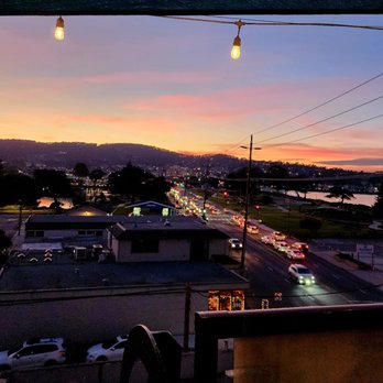 LindaRose Rooftop Bar & Grill - Sunset magic - Mediterranean Near Me - Monterey, California