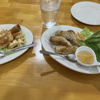 Miss Saigon - Gyoza and crispy spring rolls - Bubble Tea Near Me - Miami, Florida