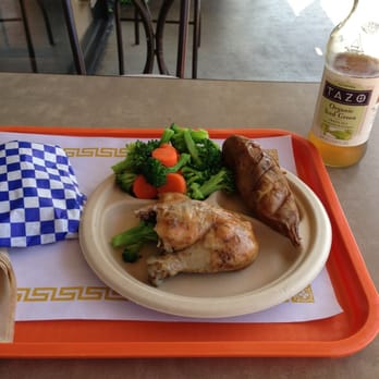 Chixy Natural - Combo#1 with vegetables,  baked sweet potatoes, & tortilla.. - Gluten-Free Near Me - Costa Mesa, California