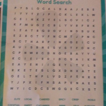 Hollow Spirits Distillery - Our fun word search. - Beer, Wine & Spirits Near Me - Albuquerque, New Mexico