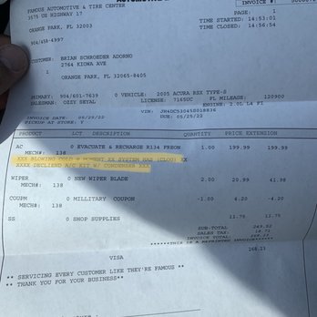Apex Tire & Auto - Proof of them lying to get more money. - Tires Near Me - Fleming Island, Florida Apex Tire & Auto - Proof of them lying to get more money. - Tires Near Me - Fleming Island, Florida