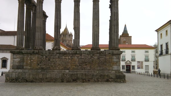 Roman Temple of Évora by null