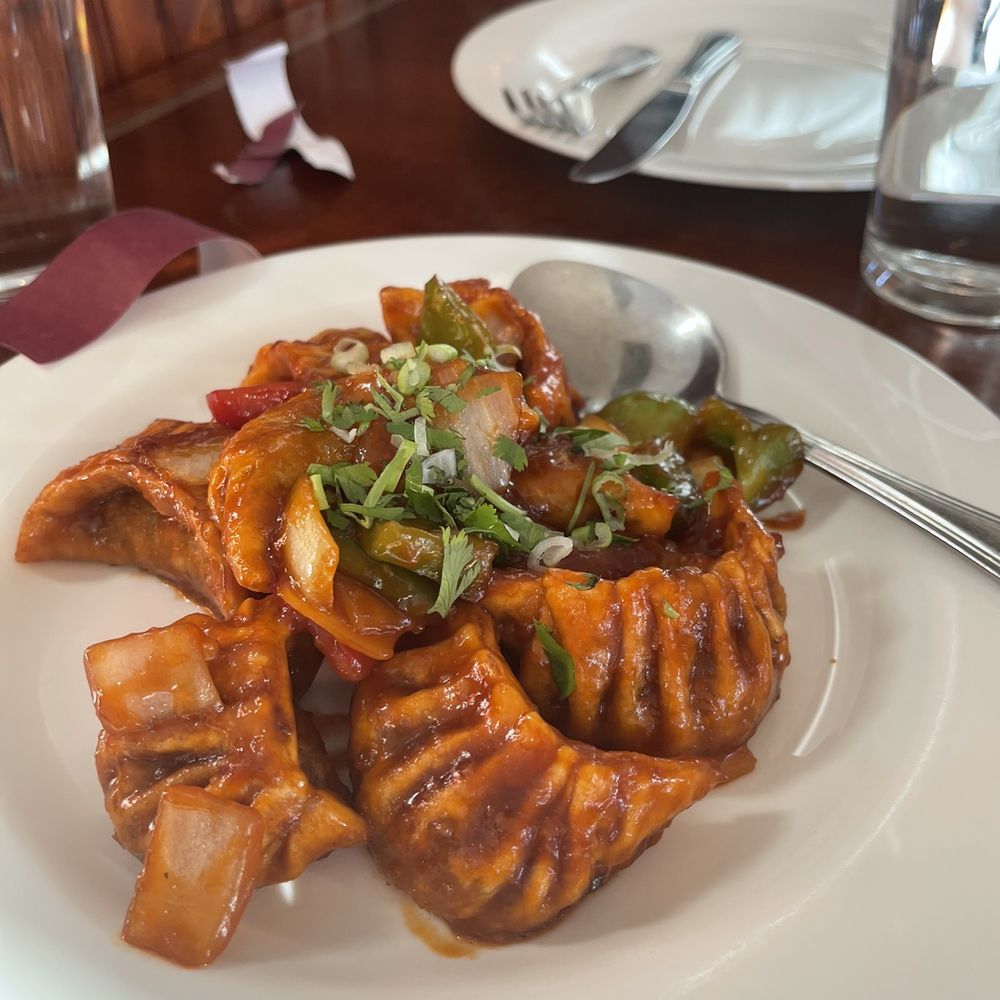 Chilli Vegetables Momo