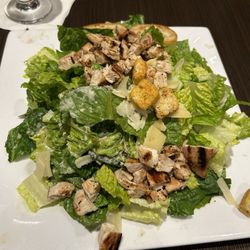 Bistro 743 - Kinda sloppy but good flavors chicken cesar salad