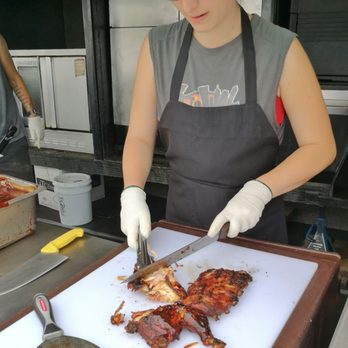 Thornhill Ribfest - Thornhill Ribfest - BBQ meat on the cutting board, not the cleanest cuts but all good! - Festivals Near Me - Vaughan, Ontario Thornhill Ribfest - Thornhill Ribfest - BBQ meat on the cutting board, not the cleanest cuts but all good! - Festivals Near Me - Vaughan, Ontario