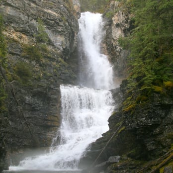 Morrell Falls - Upper falls - Hiking Near Me - Seeley Lake, Montana