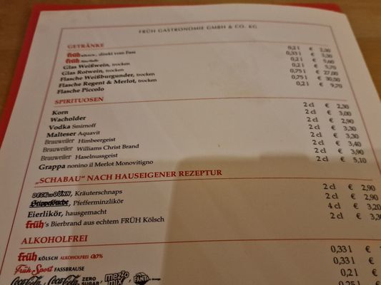 Menu photo 6 FRÜH am Dom Cologne, NW Menu photo 6 FRÜH am Dom Cologne, NW