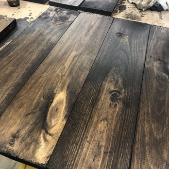Board & Brush - Distressed dark wood stain - Paint & Sip Near Me - Walnut Creek, California Board & Brush - Distressed dark wood stain - Paint & Sip Near Me - Walnut Creek, California