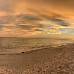Beachview Cottages - Sanibel Island panorama just after sunset at Beachview Cottages
