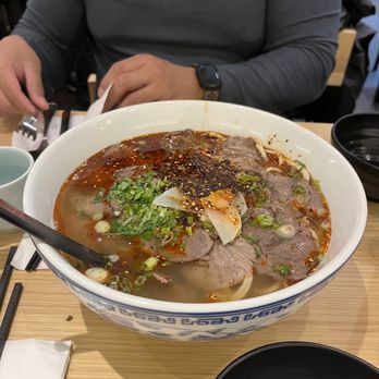 Gol’s Lanzhou Noodle - Large beef noodle (spicy) - Noodles Near Me - Markham, Ontario Gol’s Lanzhou Noodle - Large beef noodle (spicy) - Noodles Near Me - Markham, Ontario