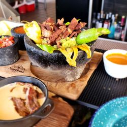 Martina's Cantina and Grill - Guac and queso fondito