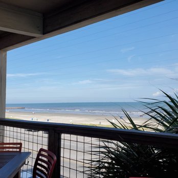 The Spot - View from the upstairs deck - Burgers Near Me - Galveston, Texas The Spot - View from the upstairs deck - Burgers Near Me - Galveston, Texas