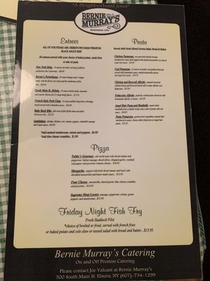 Menu photo 3 Bernie Murray's Elmira, NY Menu photo 3 Bernie Murray's Elmira, NY
