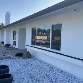 Trusted Home Contractors - Painted the chimney all the way up. Only complaint was some paint overspray on my roof in a square around their paper up there. - Roofing Near Me - Reseda, California