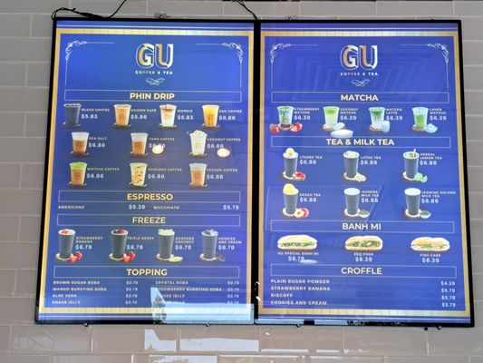 Menu photo 3 Gu Coffee & Tea Roseville, CA Menu photo 3 Gu Coffee & Tea Roseville, CA