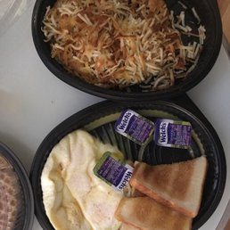 a variety of breakfast foods a variety of breakfast foods