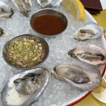 Carlota - Oysters with cucumber mignon - Tapas Bars Near Me - New York, New York