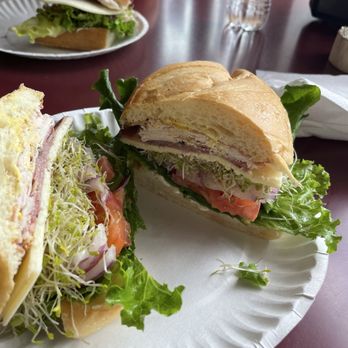 W J Giugni Grocery - Half turkey half roast beef with havarti cheese on a soft dough - Delis Near Me - St Helena, California W J Giugni Grocery - Half turkey half roast beef with havarti cheese on a soft dough - Delis Near Me - St Helena, California