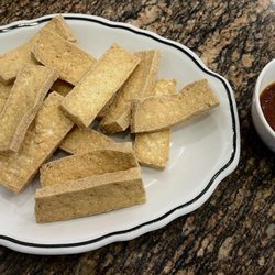 Pho Lee - Fried tofu with peanut sauce