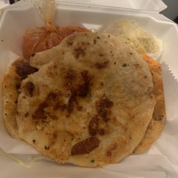 Chicken and Cheese Pupusas Chicken and Cheese Pupusas
