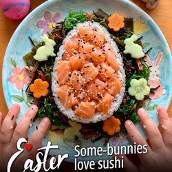 Kokai Sushi & Lounge - We're inviting kids to a one-of-a-kind experience where they can play, explore, and craft their very own sushi "Easter Egg"  at Kokai!